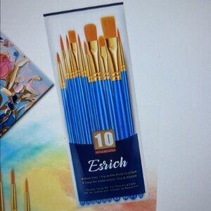 ESRICH Watercolor Three 10 Piece Paint Brush Sets